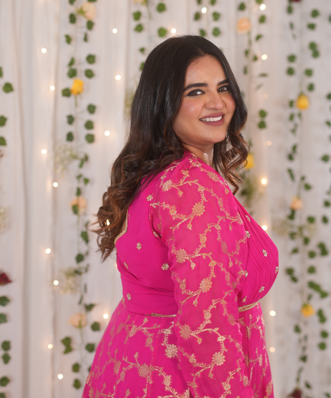 Prableen’s Hot Pick - Hot Pink Anarkali