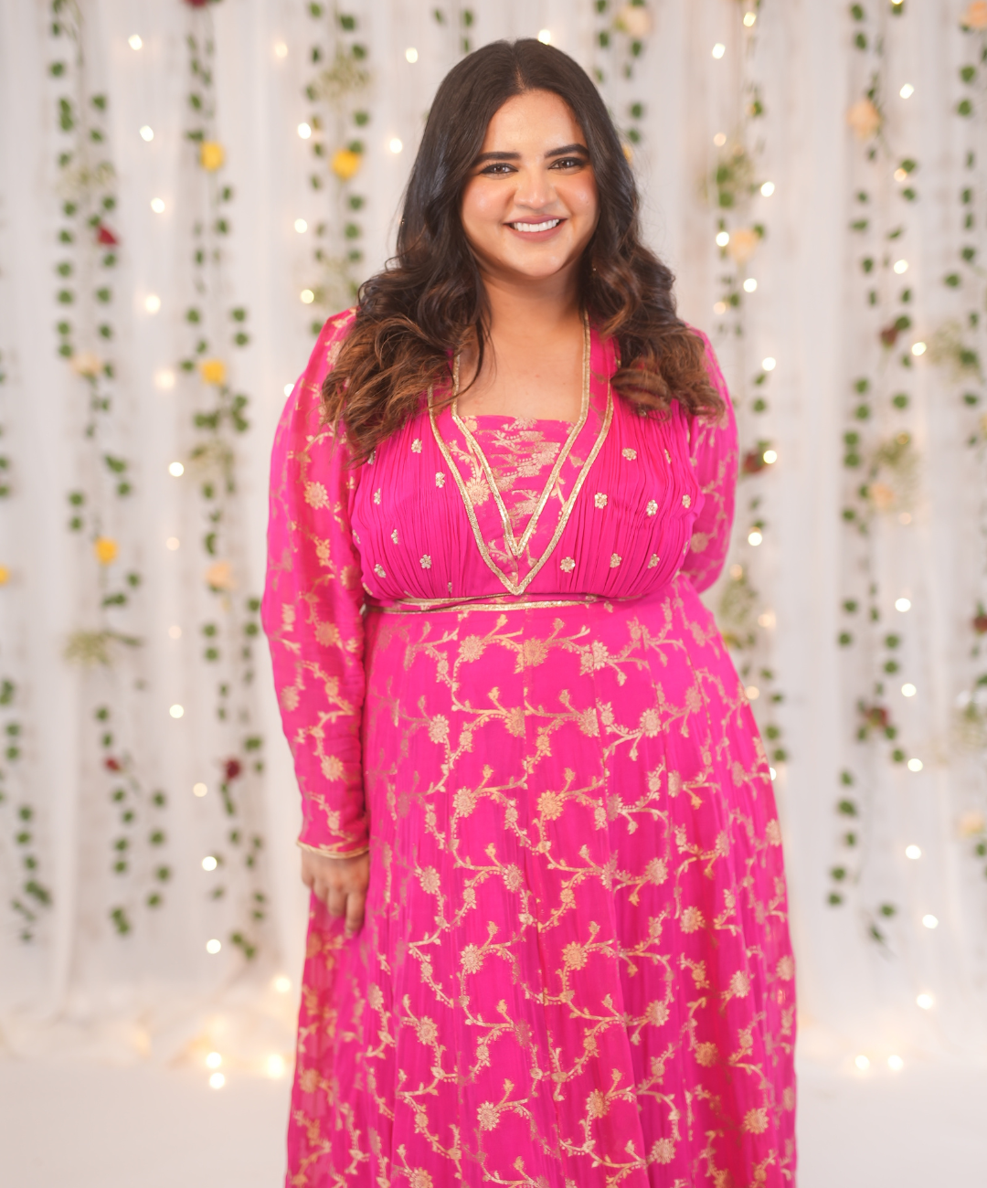 Prableen’s Hot Pick - Hot Pink Anarkali