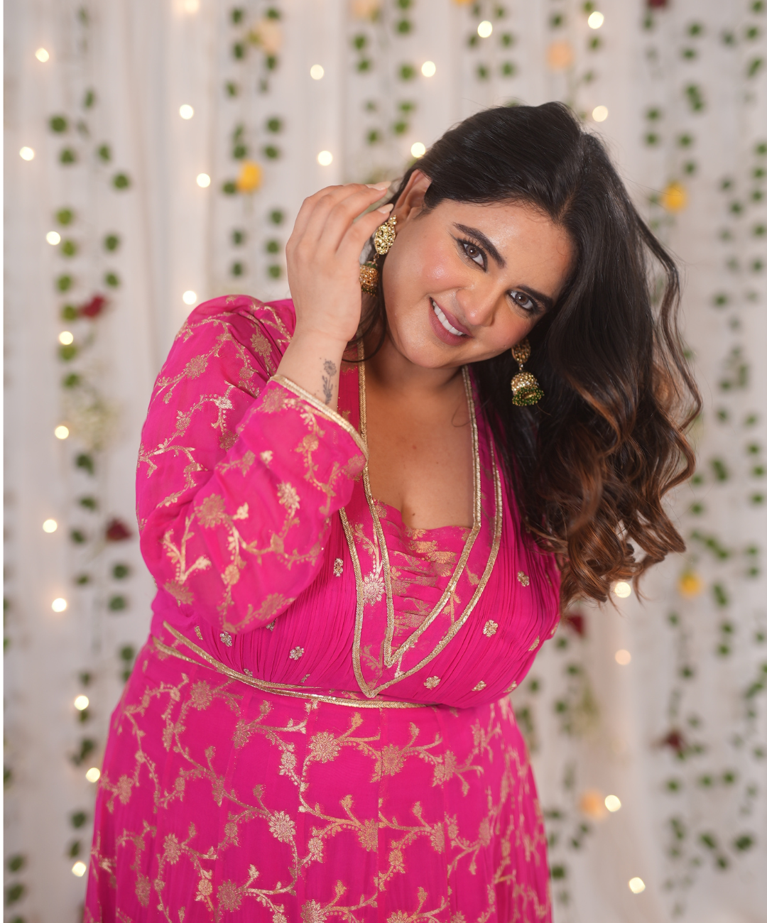 Prableen’s Hot Pick - Hot Pink Anarkali