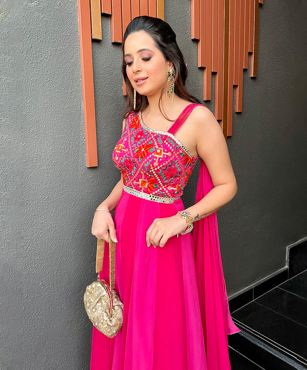 DAHLIA PINK JUMPSUIT